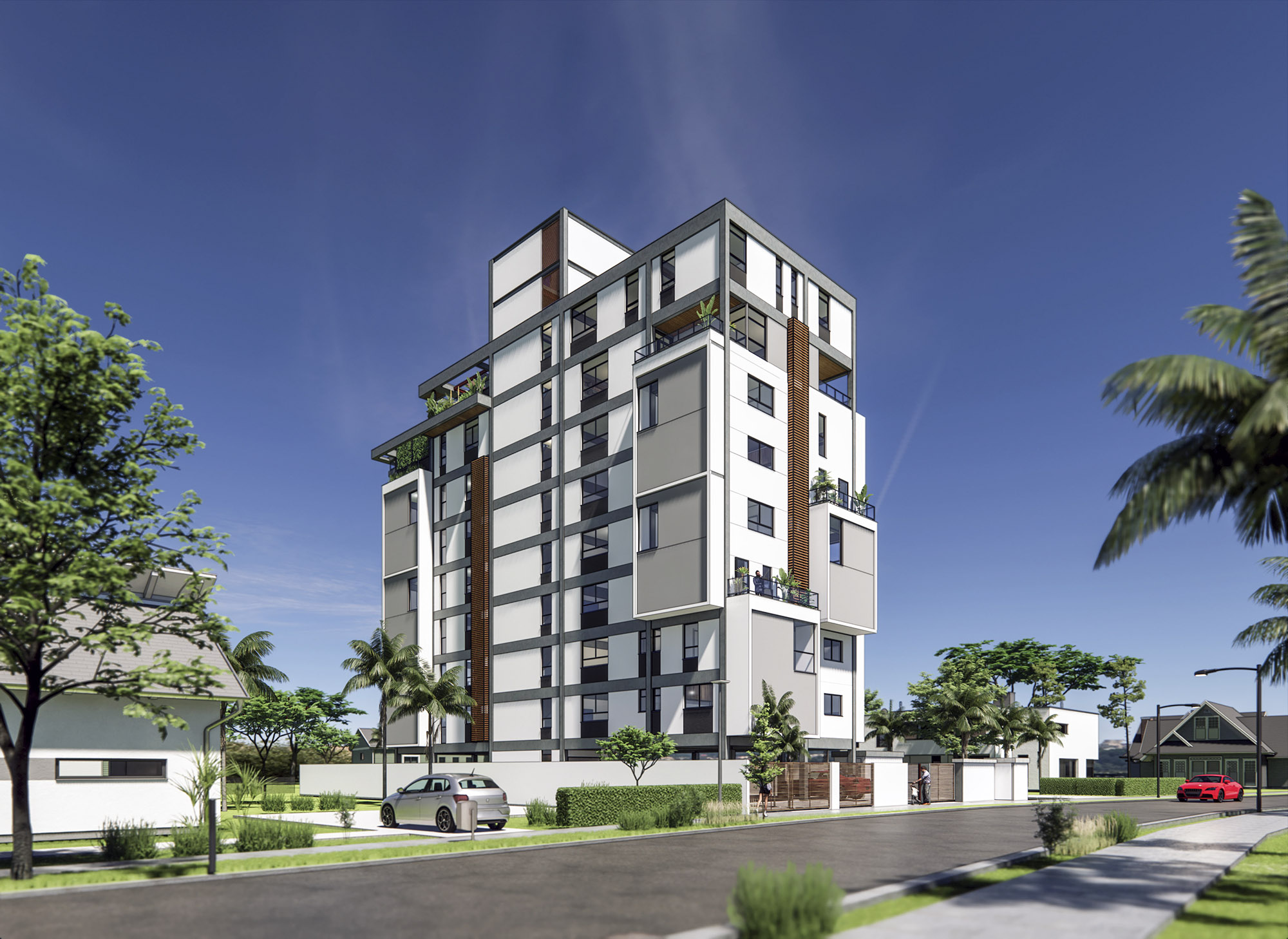Projeto arquitetônico de empreendimento multifamiliar em Camboriú